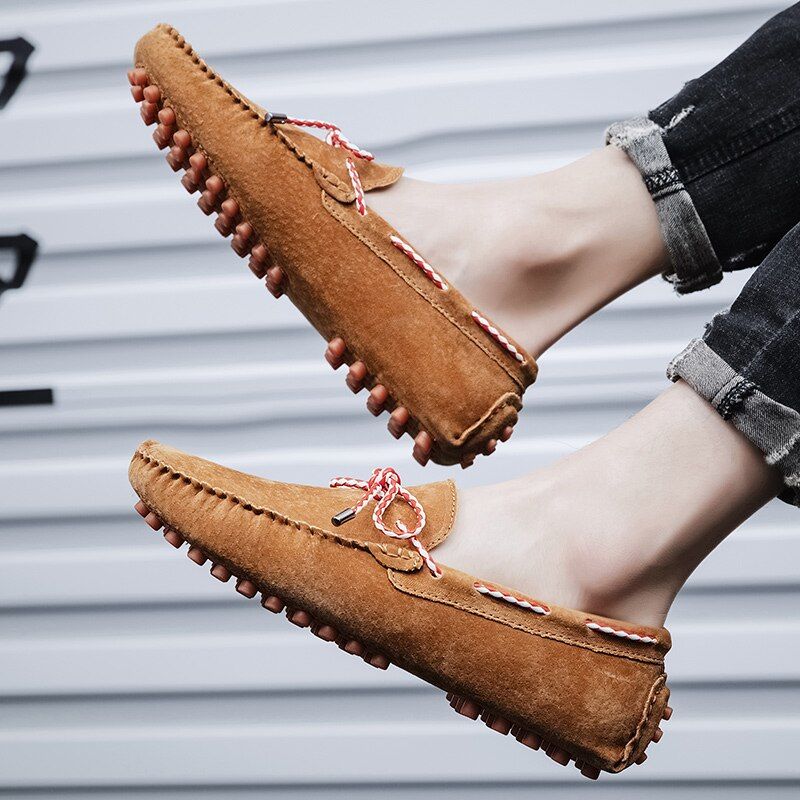 Valverde Heren Loafers Casual Schoenen - Kaki
