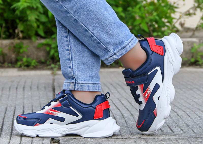 Valy Jongenscasual Sneaker - Grijs