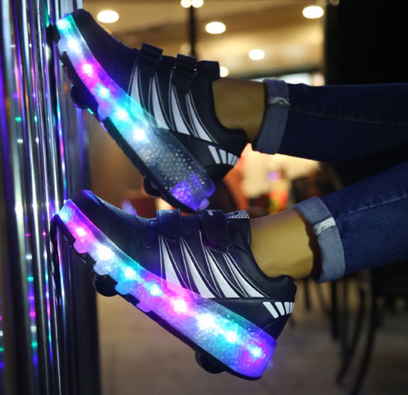 Vamchez Unisex Verlichte Kindersneaker - Roze