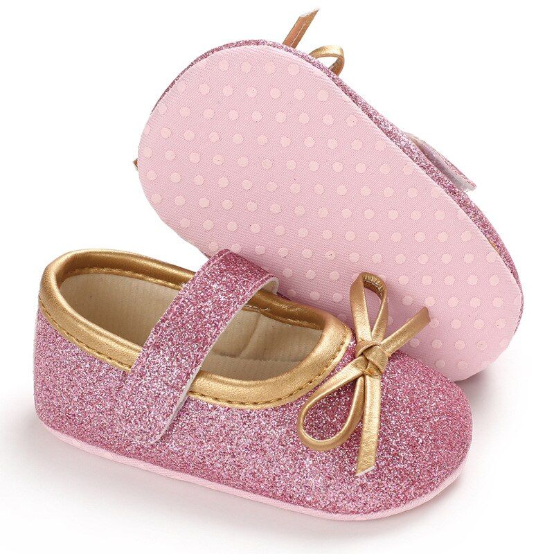 Vanen Baby Meisjes Platte Schoenen - Goud