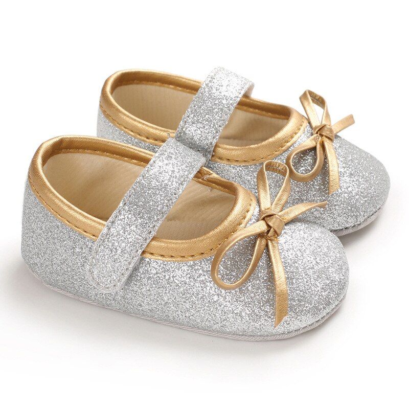 Vanen Baby Meisjes Platte Schoenen - Goud