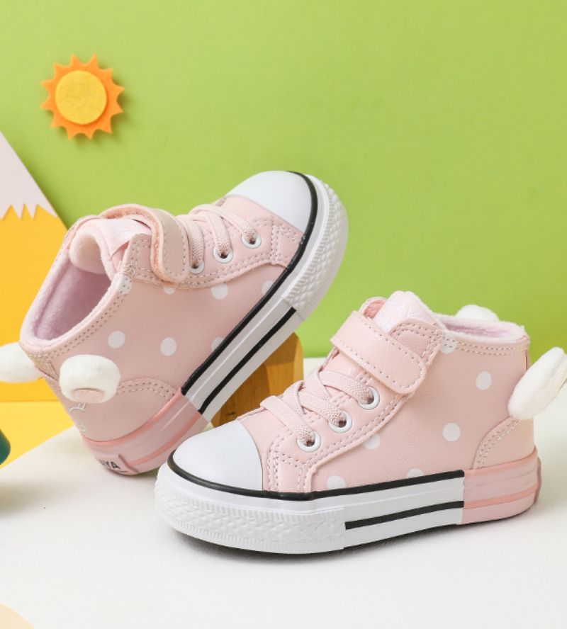 Vanessa Baby Meisjes High Top Sneaker - Zwart