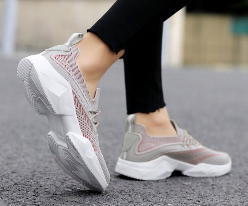 Vania Dames Slip-on Schoenen - Grijs