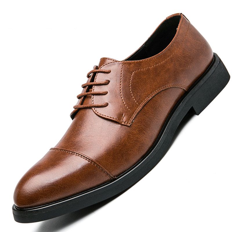 Vasil Heren Loafers Geklede Schoenen - Bruin