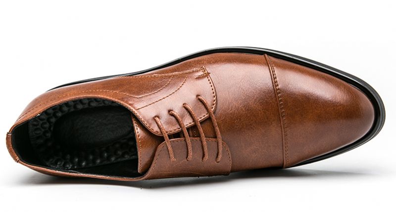 Vasil Heren Loafers Geklede Schoenen - Bruin