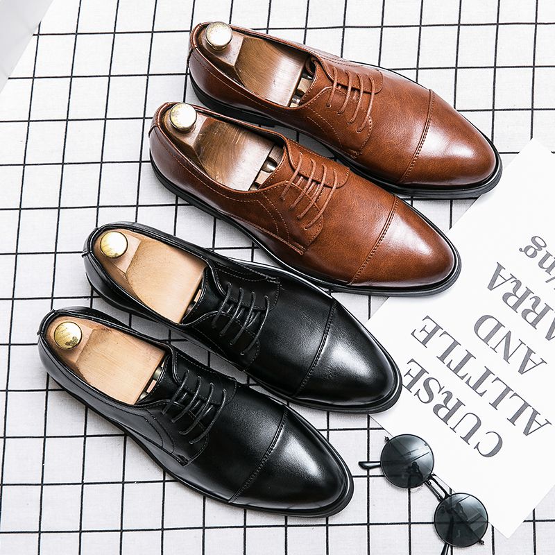 Vasil Heren Loafers Geklede Schoenen - Bruin