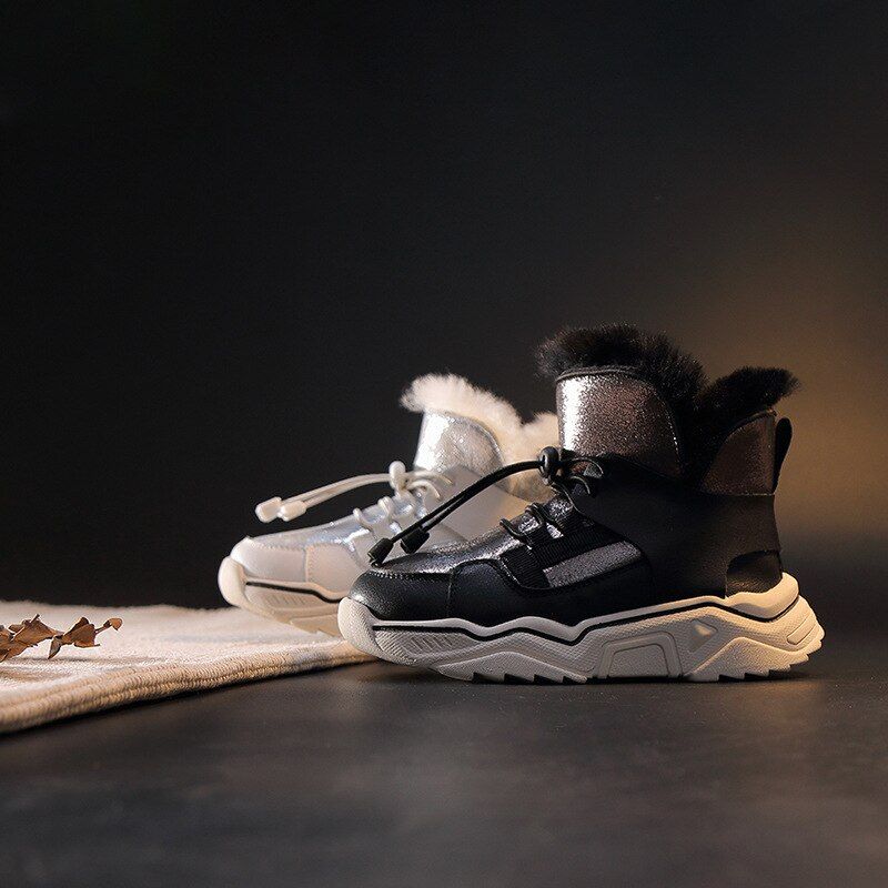 Vazquez Unisex Kindersneeuwlaars - Zilver Bont