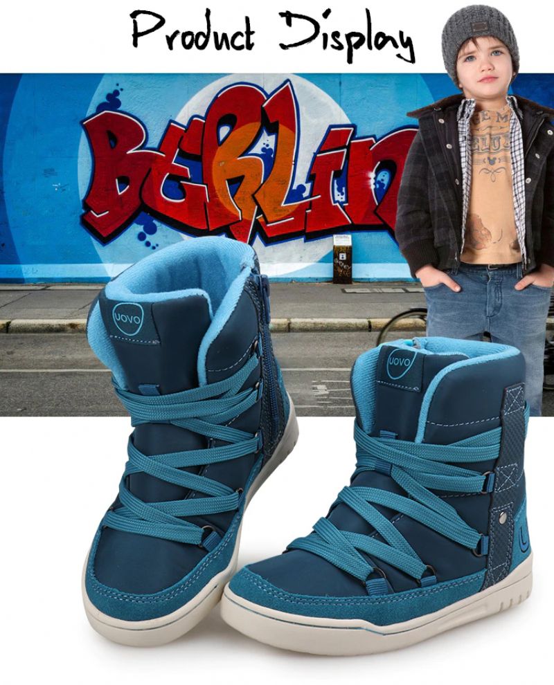 Vazquez Unisex Winterlaarzen Voor Kinderen - Roos