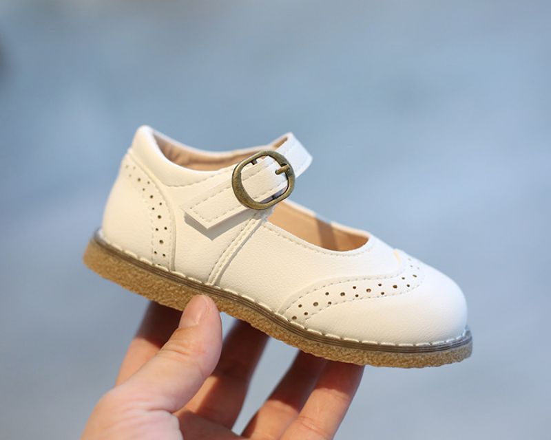 Vecna Meisjes Platte Schoenen - Wit