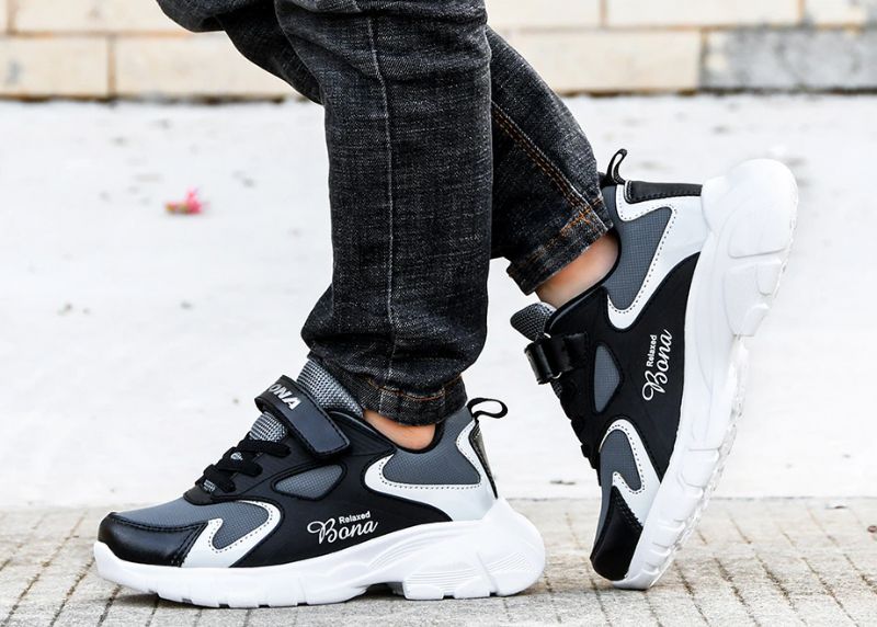 Velez Unisex Hardloopschoenen Voor Kinderen - Marineblauw