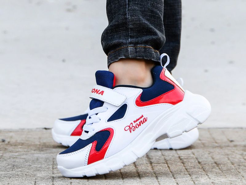 Velez Unisex Hardloopschoenen Voor Kinderen - Marineblauw