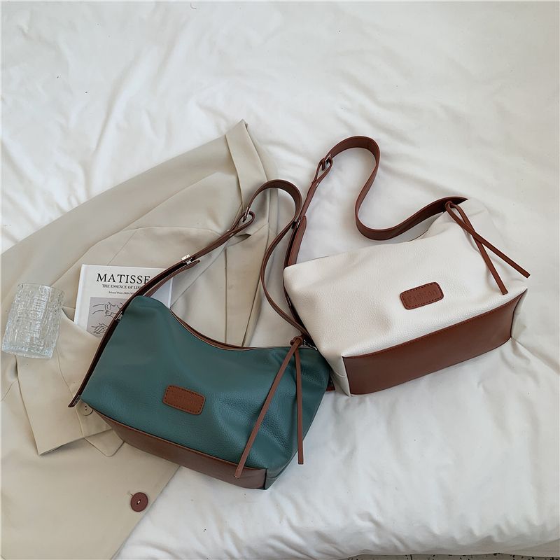 Vennus Dames Leren Designer Crossbody Handtas - Zwart