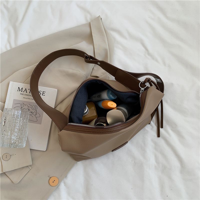 Vennus Dames Leren Designer Crossbody Handtas - Zwart