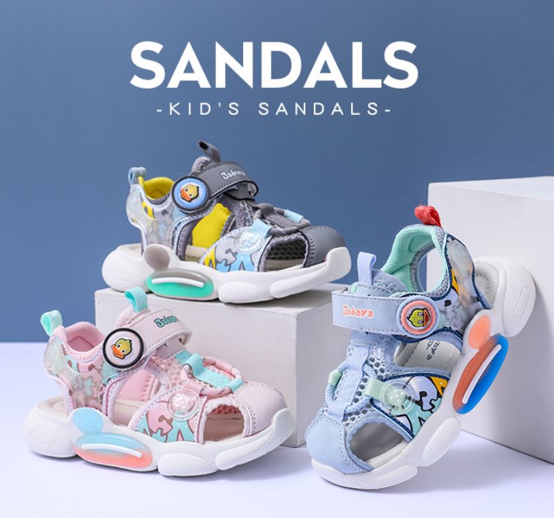 Vera Unisex Kindermode Sandaal - Blauw