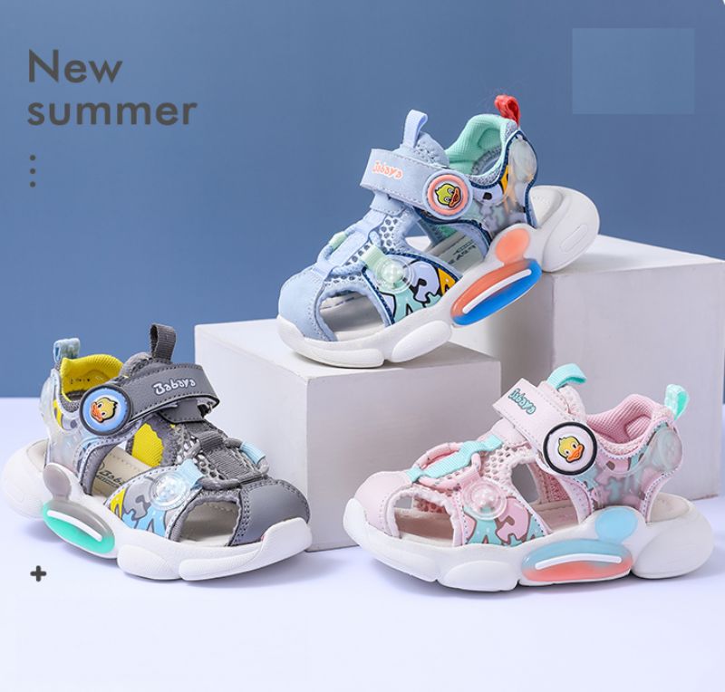 Vera Unisex Kindermode Sandaal - Blauw