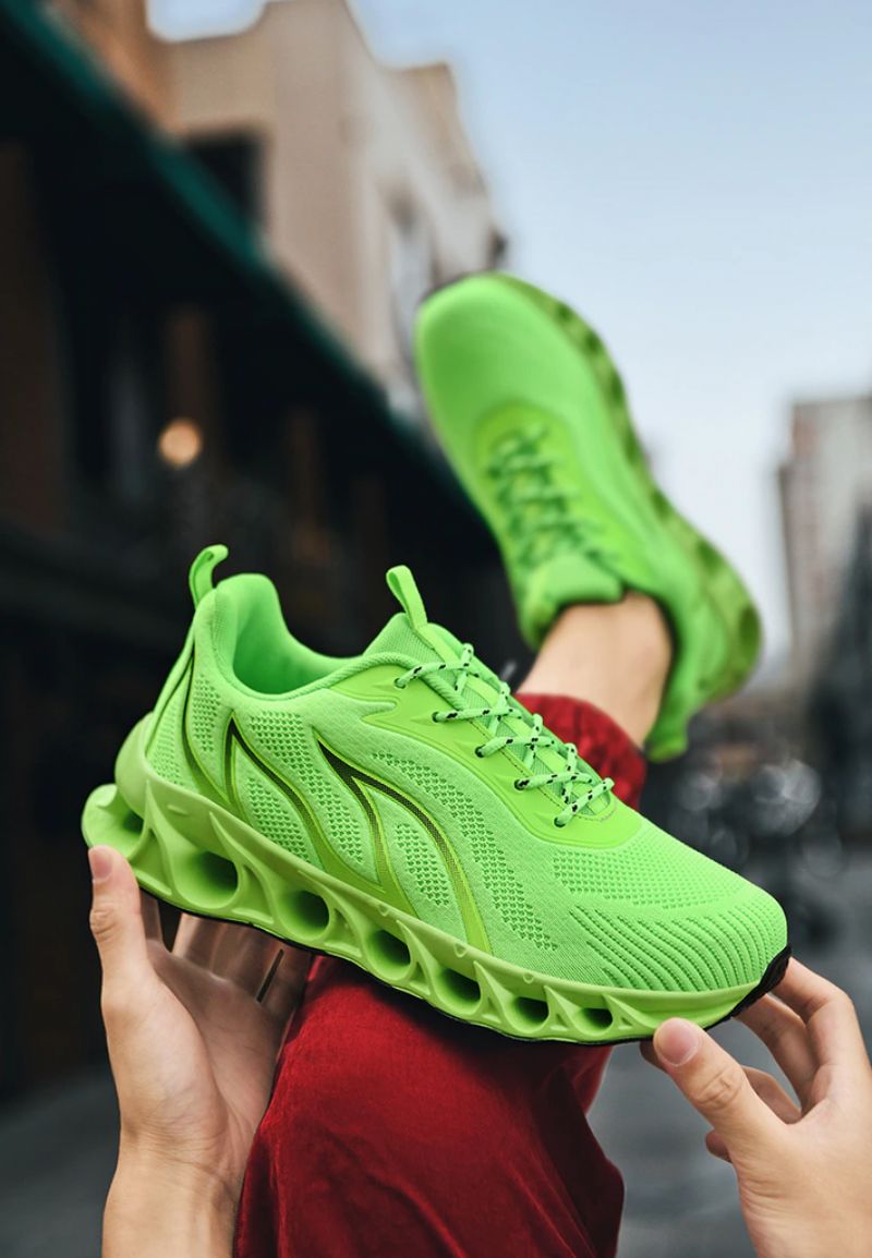 Verane Herenmode Sneakers - Groen