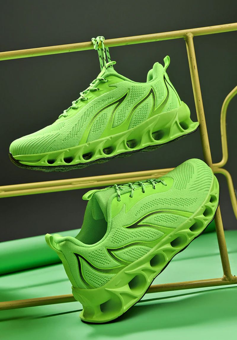 Verane Herenmode Sneakers - Groen