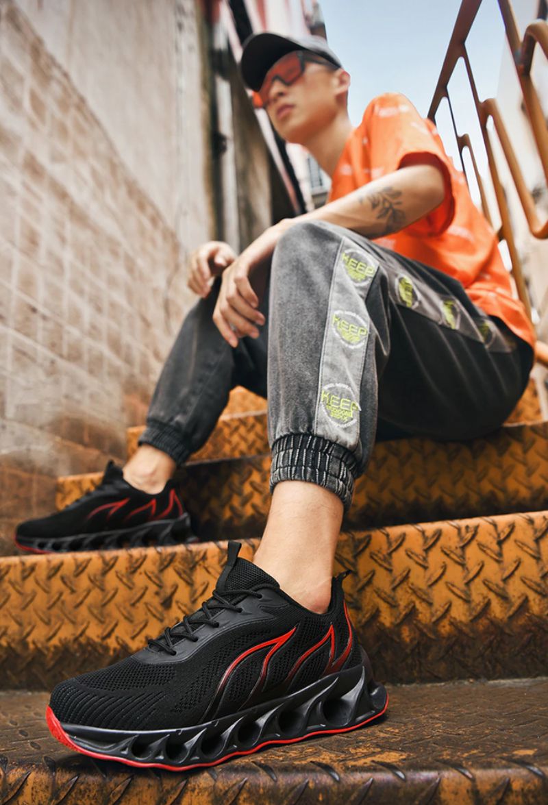 Verane Herenmode Sneakers - Groen