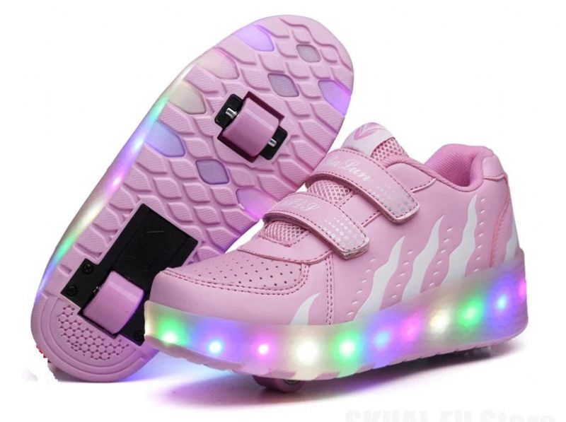 Verenice Meisjes Rolsneaker - Roze