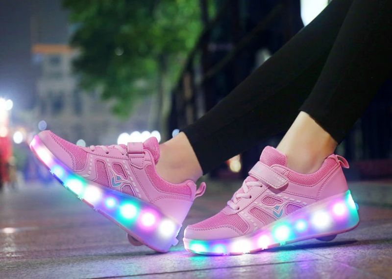 Verenice Meisjes Rolsneaker - Roze