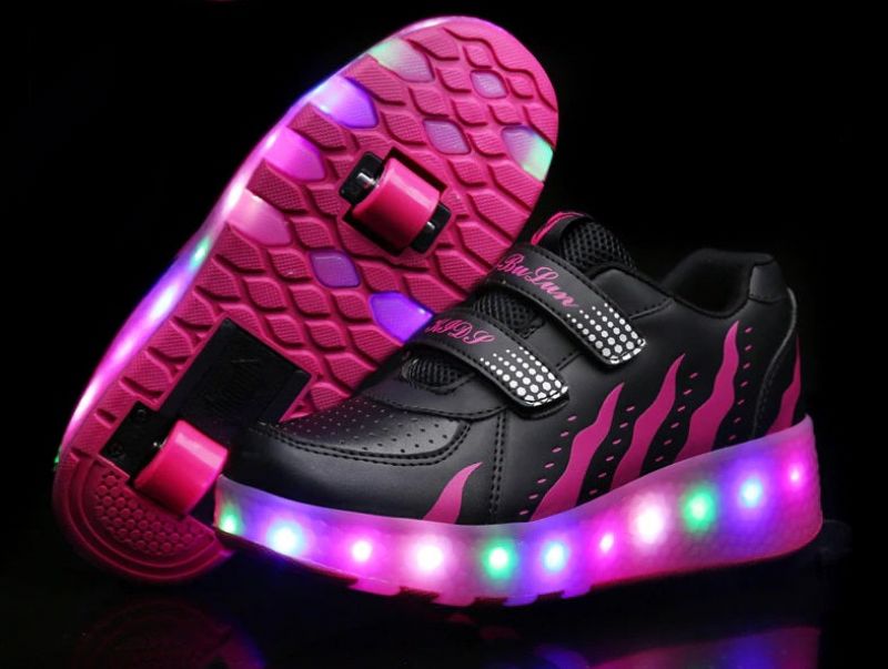 Verenice Meisjes Rolsneaker - Roze