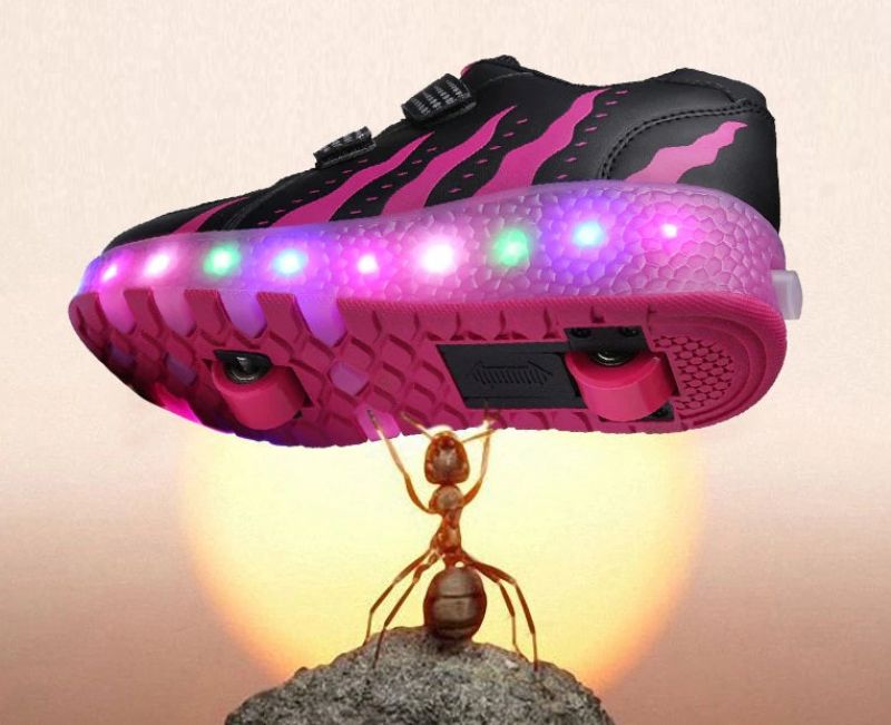 Verenice Meisjes Rolsneaker - Roze