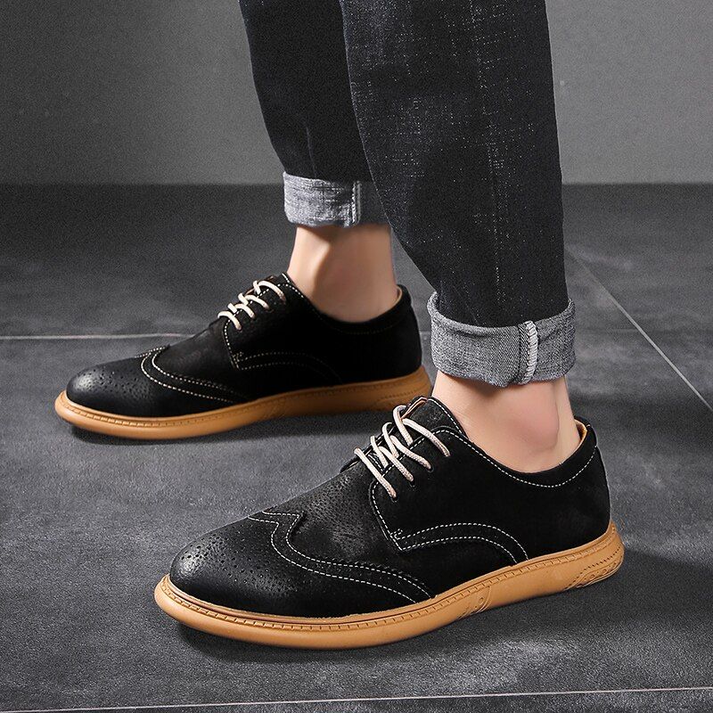 Veret Heren Loafer Dress Schoenen - Olijfgroen