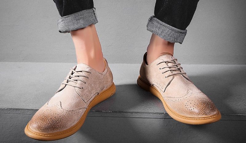 Veret Heren Loafer Dress Schoenen - Olijfgroen