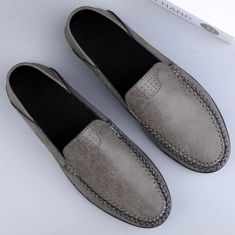 Vereto Heren Loafer Dress Schoenen - Grijs