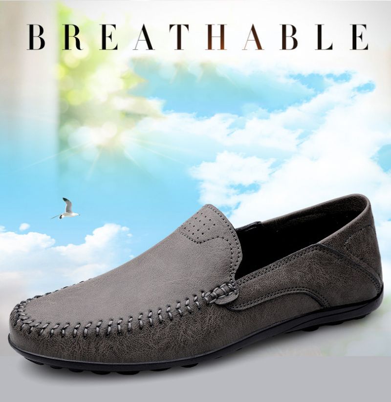 Vereto Heren Loafer Dress Schoenen - Grijs