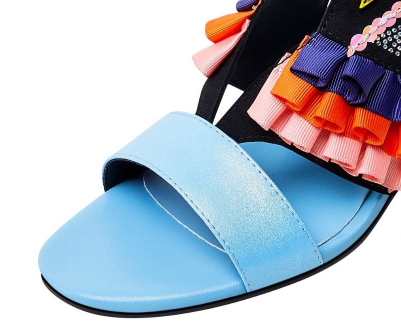 Vergara Dames Sandaal - Roze hakhoogte 4 in