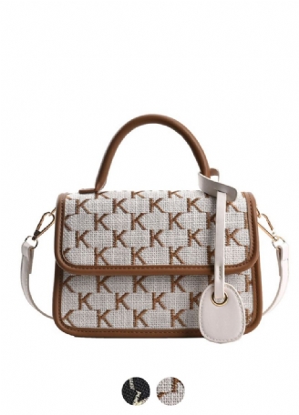 Vernon Dames Korte Handvat Crossbody Handtas