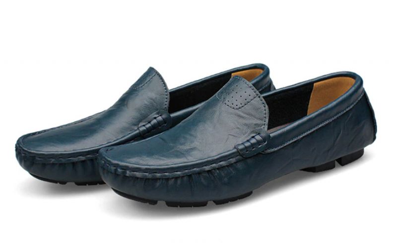 Verrati Heren Loafers Luxe Schoenen - Zwart