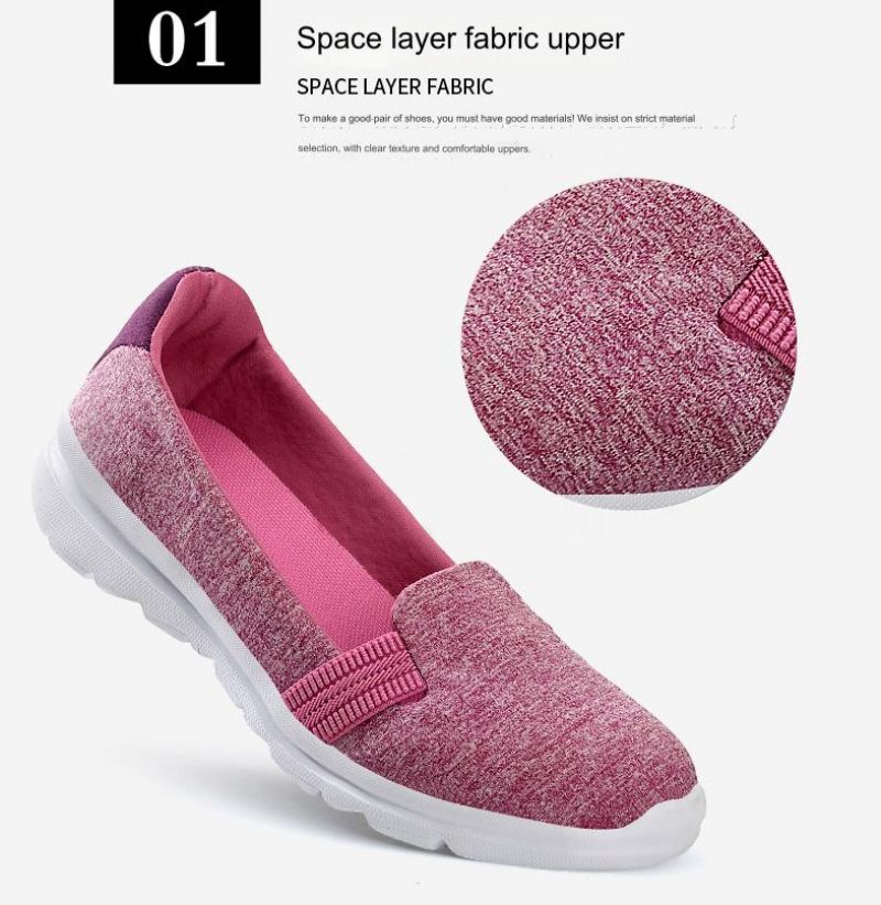 Vesta Dames Zachte Platte Schoenen - Blauw