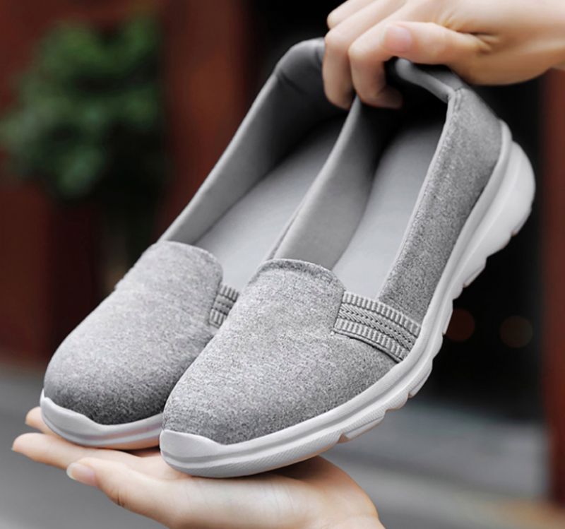 Vesta Dames Zachte Platte Schoenen - Blauw