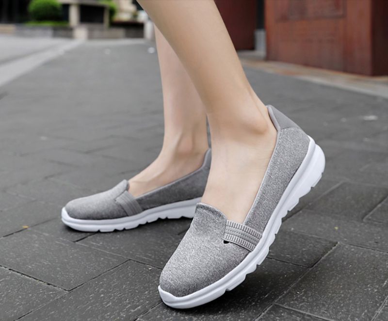 Vesta Dames Zachte Platte Schoenen - Blauw