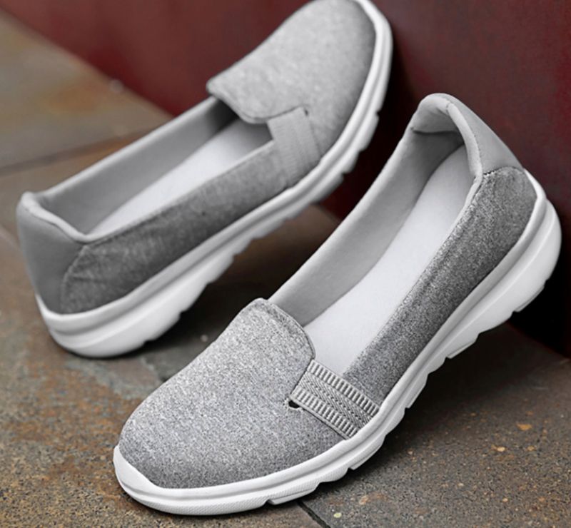 Vesta Dames Zachte Platte Schoenen - Blauw