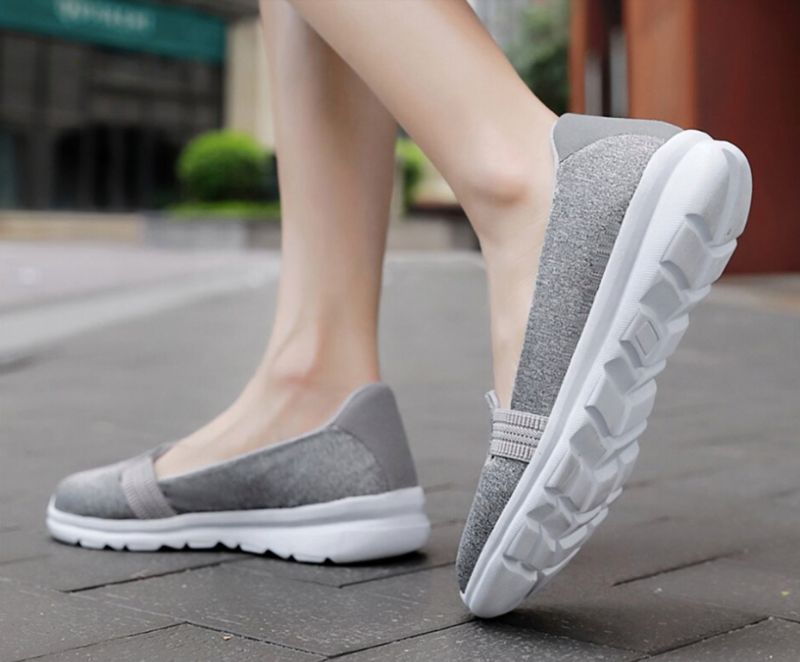 Vesta Dames Zachte Platte Schoenen - Blauw
