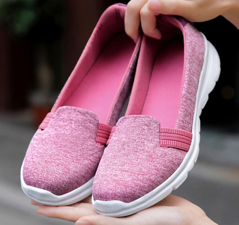 Vesta Dames Zachte Platte Schoenen - Blauw
