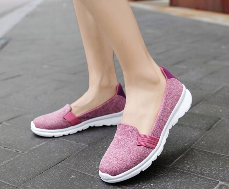 Vesta Dames Zachte Platte Schoenen - Blauw