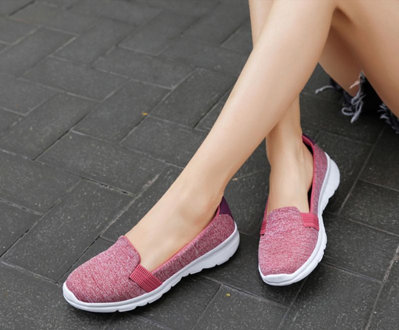 Vesta Dames Zachte Platte Schoenen - Blauw