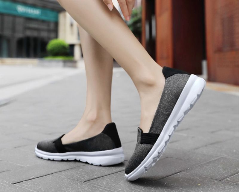 Vesta Dames Zachte Platte Schoenen - Blauw