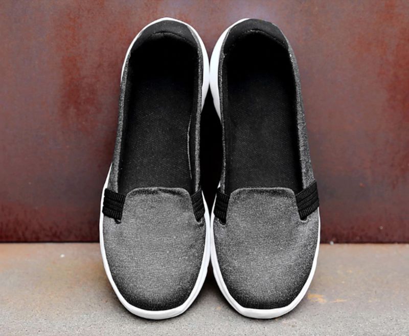 Vesta Dames Zachte Platte Schoenen - Blauw
