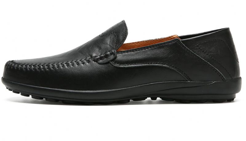 Vicente Heren Loafers Casual Schoenen - Zwart