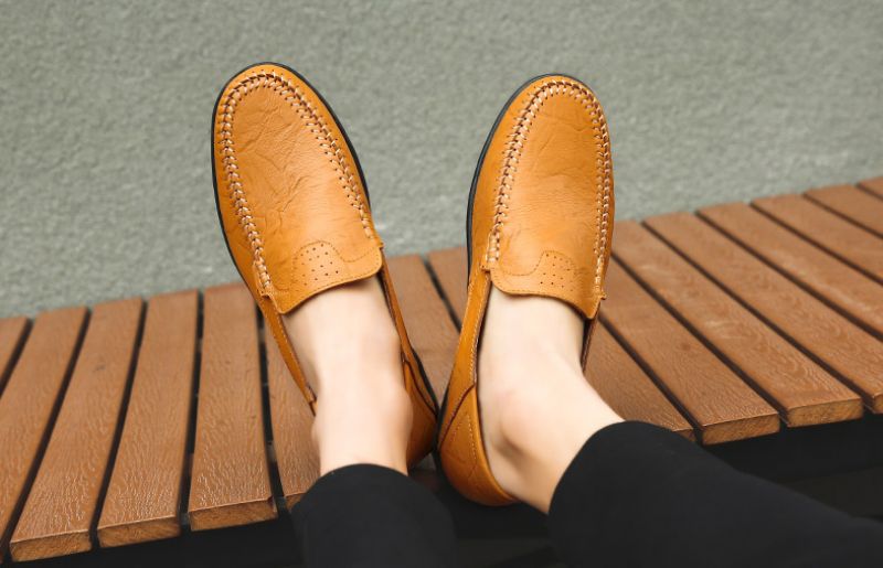 Vicente Heren Loafers Casual Schoenen - Zwart