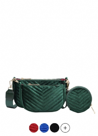 Vicenzo Dames Kleine Fluwelen Crossbody Handtas