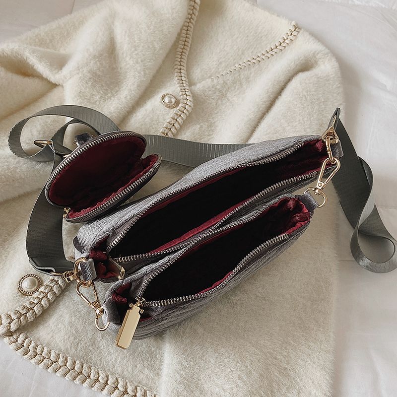 Vicenzo Dames Kleine Fluwelen Crossbody Handtas - Groen