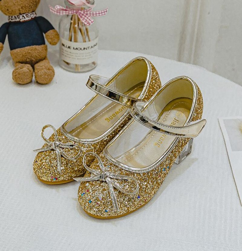 Vicky Platte Schoenen Voor Meisjes - Zilver