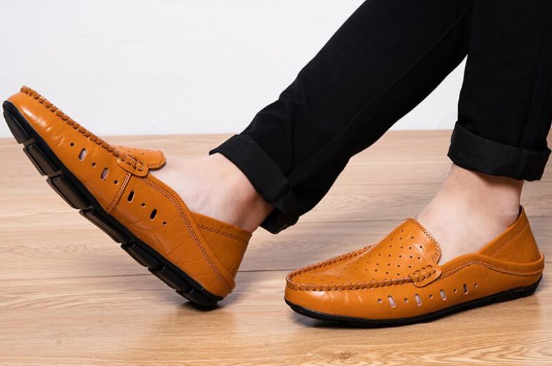 Victor Heren Loafers Casual Schoenen - Marineblauw