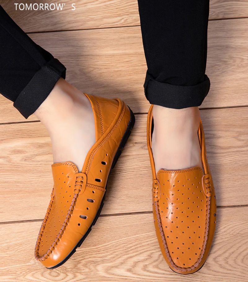 Victor Heren Loafers Casual Schoenen - Marineblauw